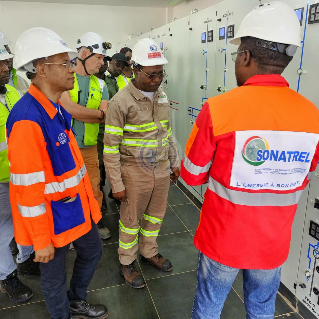 (Français) Visite de Travail du Ministre de l’Eau et de l’Énergie dans